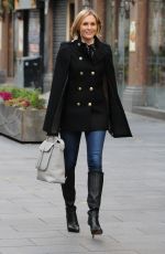 JENNI FALCONER Leaves Smooth FM Studio in London 11/18/2020