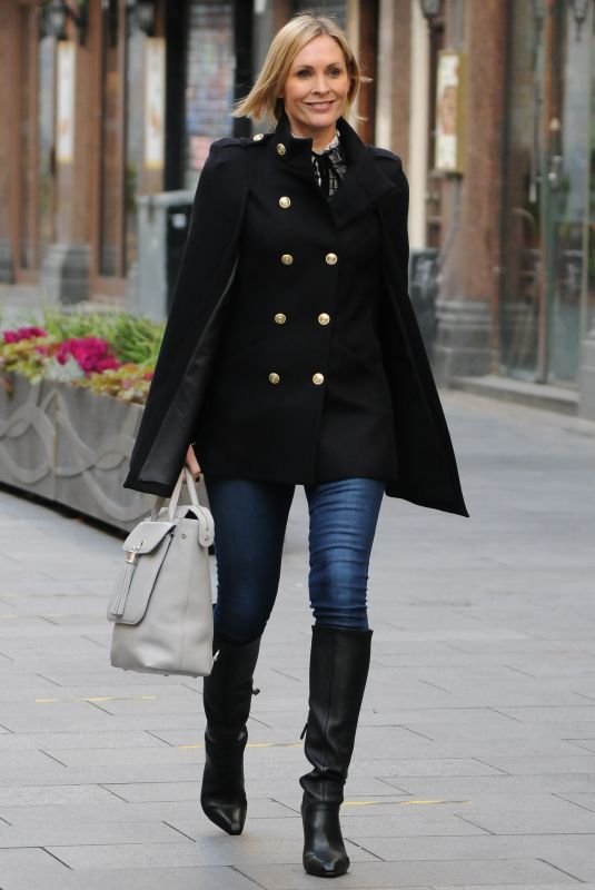 JENNI FALCONER Leaves Smooth FM Studio in London 11/18/2020