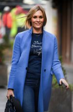 JENNI FALCONER Leaves Smooth Radio Show in London 11/12/2020