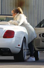 JENNIFER LOPEZ and  Alex Rodriguez Arrives at a Studio in Los Angeles 11/18/2020