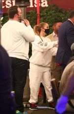 JENNIFER LOPEZ and Alex Rodriguez at Matsuhisa in Beverly Hills 11/19/2020