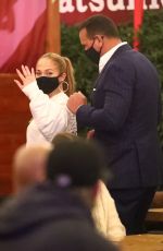 JENNIFER LOPEZ and Alex Rodriguez at Matsuhisa in Beverly Hills 11/19/2020