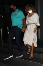 JENNIFER LOPEZ and Alex Rodriguez Out for Dinner at Soho House in Beverly Hills 11/01/2020 