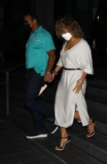 JENNIFER LOPEZ and Alex Rodriguez Out for Dinner at Soho House in Beverly Hills 11/01/2020 