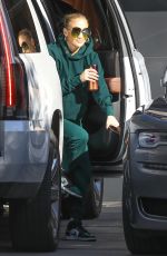 JENNIFER LOPEZ Arrives at a Recording Studio in Beverly Hills 11/14/2020