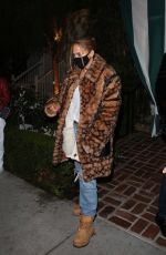 JENNIFER LOPEZ Leaves San Vicente Bungalows in Hollywood 11/21/2020