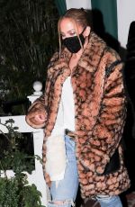 JENNIFER LOPEZ Leaves San Vicente Bungalows in Hollywood 11/21/2020