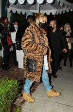JENNIFER LOPEZ Leaves San Vicente Bungalows in Hollywood 11/21/2020