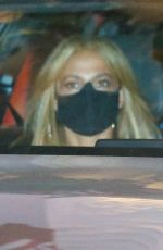 JENNIFER LOPEZ Leaves Sunset Tower Hotel in West Hollywood 11/05/2020