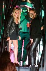 JENNIFER MEYER Enjoys a Drink at Casamigos Halloween Truck at Her House 10/31/2020