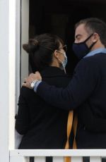 JORDANA BREWSTER and Andrew Form Out for Coffee in Brentwood 11/08/2020