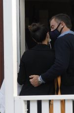 JORDANA BREWSTER and Andrew Form Out for Coffee in Brentwood 11/08/2020