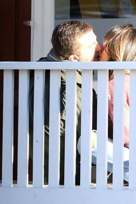 JORDANA BREWSTER and Andrew Form Out Kissing in Los Angeles 11/27/2020