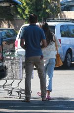 JORDANA BREWSTER and Mason Morfit Shopping at Bristol Farms 11/17/2020