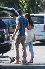 JORDANA BREWSTER and Mason Morfit Shopping at Bristol Farms 11/17/2020