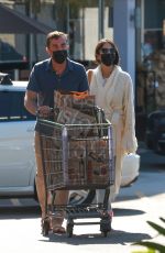 JORDANA BREWSTER and Mason Morfit Shopping at Bristol Farms 11/17/2020