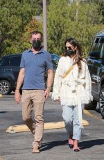 JORDANA BREWSTER and Mason Morfit Shopping at Bristol Farms 11/17/2020