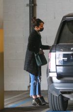 JORDANA BREWSTER Leaves a Vet Clinic in Westwood 11/25/2020