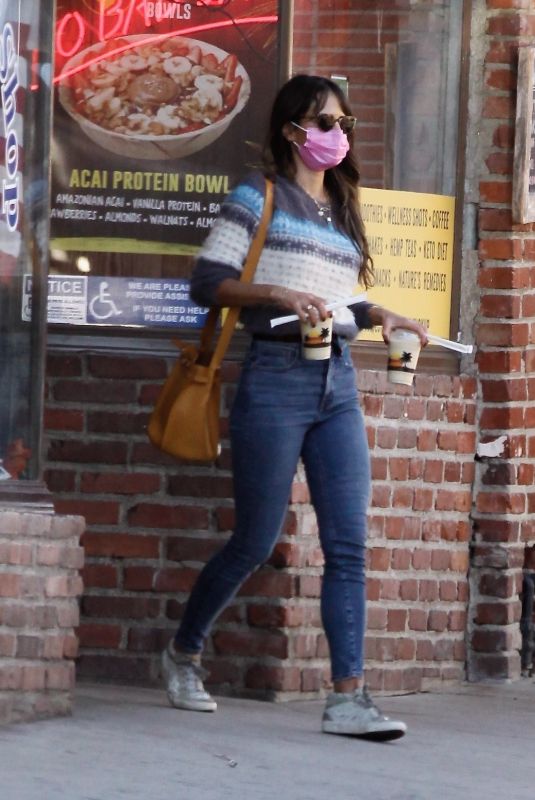 JORDANA BREWSTER Out for Juice in Pacific Palisades 11/17/2020