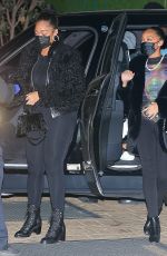 JORDYN WOODS and Karl-Anthony Towns at Nobu in Malibu 11/07/2020