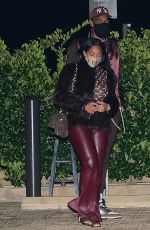 JORDYN WOODS at Nobu in Malibu 11/02/2020