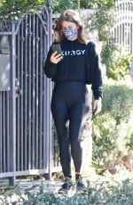JULIANNE HOUGH Out Hiking in Los Angeles 11/28/2020
