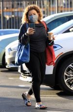 JUSTINA MACHADO Arrives at DWTS Rehersal in Los Angeles 11/12/2020