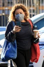 JUSTINA MACHADO Arrives at DWTS Rehersal in Los Angeles 11/12/2020