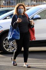 JUSTINA MACHADO Arrives at DWTS Rehersal in Los Angeles 11/12/2020