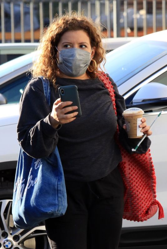 JUSTINA MACHADO Arrives at DWTS Rehersal in Los Angeles 11/12/2020