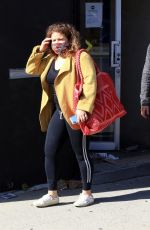 JUSTINA MACHADO Leaves Dance Studio in Los Angeles 11/08/2020
