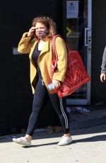 JUSTINA MACHADO Leaves Dance Studio in Los Angeles 11/08/2020