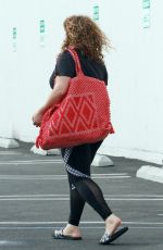 JUSTINA MACHADO Leaves DWTS Pratice in Los Angeles 11/07/2020
