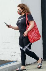 JUSTINA MACHADO Leaves DWTS Pratice in Los Angeles 11/07/2020