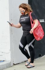 JUSTINA MACHADO Leaves DWTS Pratice in Los Angeles 11/07/2020