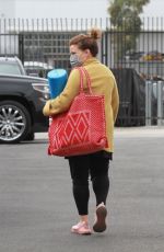 JUSTINA MACHADO Leaves DWTS Studio in Los Angeles 11/05/2020
