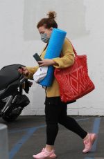 JUSTINA MACHADO Leaves DWTS Studio in Los Angeles 11/05/2020