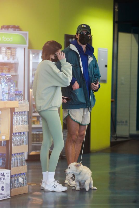 KAIA GERBER and Jacob Elordi at Earth Bar 11/17/2020