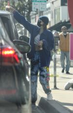 KAIA GERBER and Jacob Elordi Out for Coffee and Dog Food in West Hollywood 11/13/2020