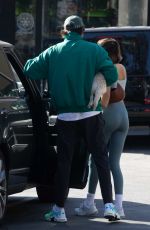 KAIA GERBER and Jacob Elordi Out with Their Dog in Los Angeles 11/09/2020