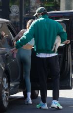 KAIA GERBER and Jacob Elordi Out with Their Dog in Los Angeles 11/09/2020