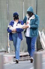 KAIA GERBER and Jacob Elordi Out with Their Dog in Los Angeles 11/13/2020