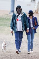 KAIA GERBER and Jacob Elordi Out with Their Dog in Los Angeles 11/13/2020