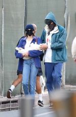 KAIA GERBER and Jacob Elordi Out with Their Dog in Los Angeles 11/13/2020