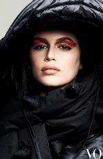 KAIA GERBER in Vogue Magazine, China December 2020
