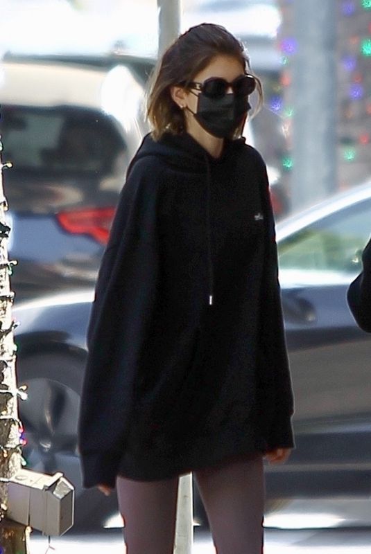 KAIA GERBER Out in Beverly Hills 11/21/2020