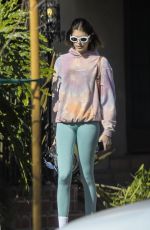 KAIA GERBER Out with Her Dog in Santa Monica 11/20/2020