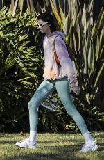 KAIA GERBER Out with Her Dog in Santa Monica 11/20/2020