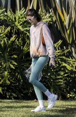 KAIA GERBER Out with Her Dog in Santa Monica 11/20/2020