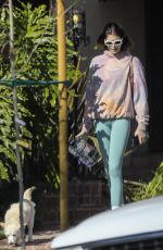 KAIA GERBER Out with Her Dog in Santa Monica 11/20/2020